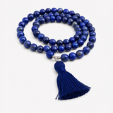 Collier Mala Lapis-Lazuli