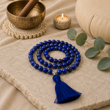 Collier Mala Lapis-Lazuli