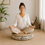 Coussin Yoga Tressé