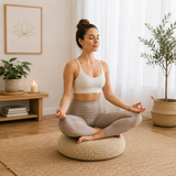 Coussin Yoga Rotin