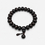 Mala en bois tibétain