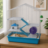 Cage Hamster Spacieuse Équipé