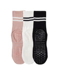 Chaussettes de yoga antidérapantes