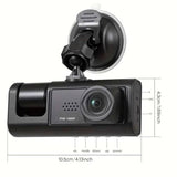 Dashcam dual (avant/arrière)