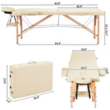 Table en bois pliable