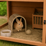 Maison en Bois Lapin
