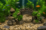 Pont Décoratif Aquarium